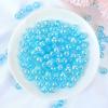 Acrylic Solid Color Round Beads for DIY Jewelry Bracelet Making