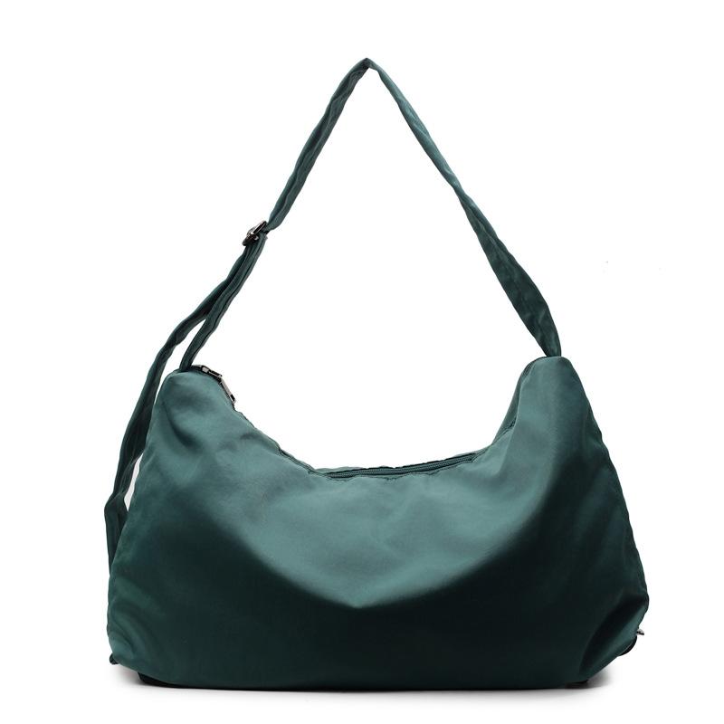 Однотонная сумка женская сумка сумка через плечо сумка под мышкой зелёный