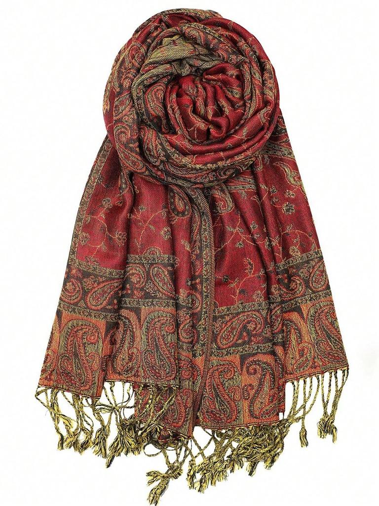 Bohemia Pashmina Hijab Scarf Long Muslim Shawl Female Foulard Soft Turban Head Wraps For Women Headband Luxury