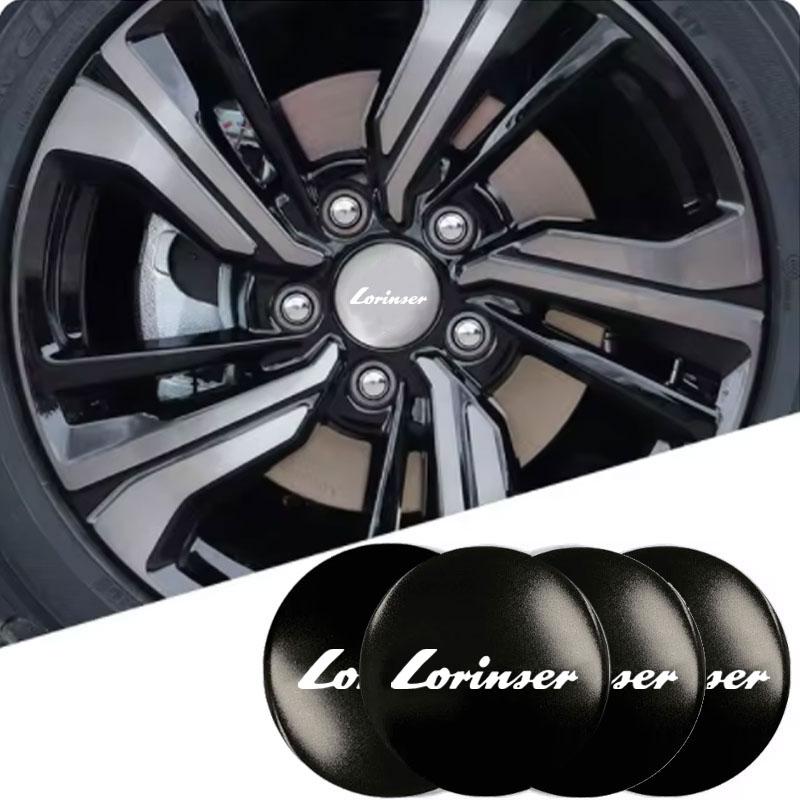 Automobile Hub Sticker for Lorinser Mercedes Benz LS560MX LX MAYBAC MS500L VS MS500 GS LS500 W203 W204 W210 W211 W205 Accessorie