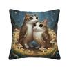 Pillow Case Space Banana Aliens Cat Square  Pillow Cover For Couch Sofa Bedroom Novelty Pillowcases