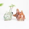 Visbeeldje Hars Minatuur Met Natuurlijk Kristal Voor Huisdecoratie Verzamelaars
