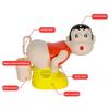 Kids Soap Bubble Blower Electric Fart Blowing Bubble Machine Music Light Toys Fully-Automatic Water Blowing Toys For Children