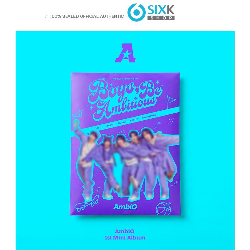 

[Pre-order] AmbiO Debut Mini Album Vol.1 – [Boys Be Ambitious] [NO POB]