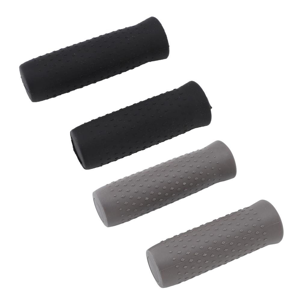 1 Pair Handlebar Grip Convex Particle Design Non Slip Comfortable Electric Scooter Handlebar Grip Re