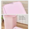 Plastic Swing Lid Classified Bin Home Office Rubbish Waste Dustbin Garbage Container Wastebasket Trash Can with Cover