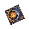 Sun Moon Pattern Astrology Tablecloth Tarots Divinations Tablecloth Altars Cloth Divinations Board Game Accessory
