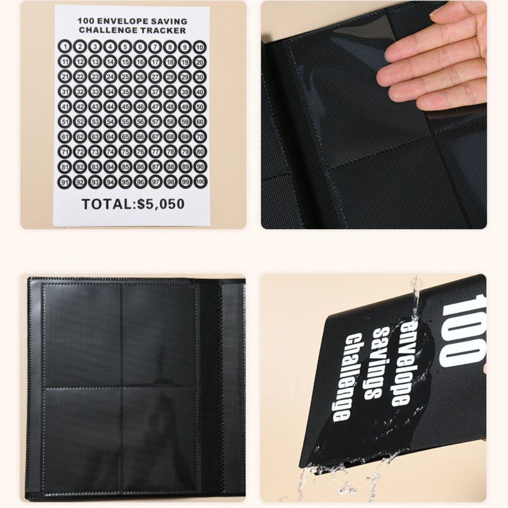 100 Days Savings Challenges Book PP Budget Binder Envelope Savings Challenge  Save Money
