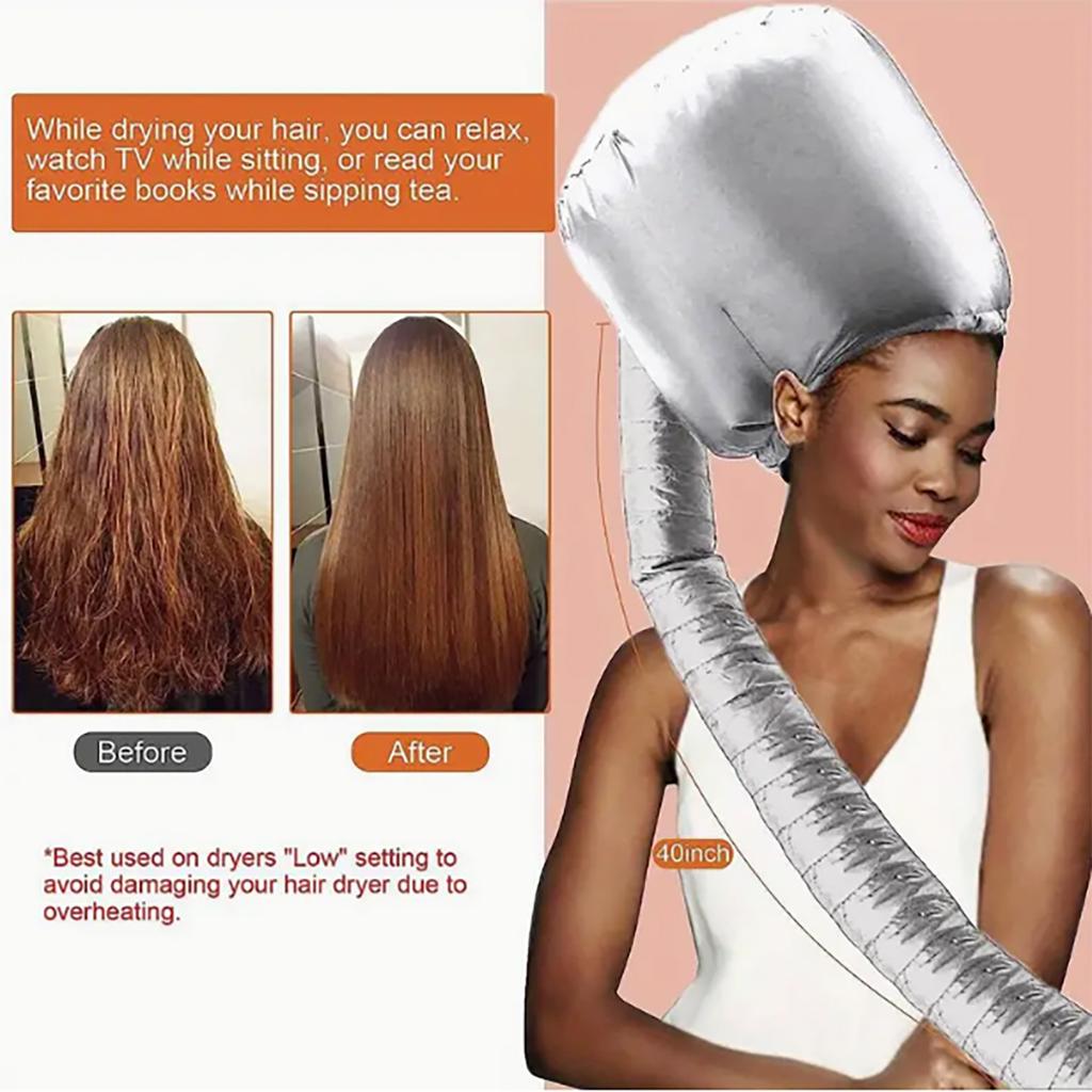 1pc Electric hair dryer cap-professional hair dryer dry hair cap, easy and quick hair drying experience.