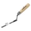 STUCCO GROUTING TROWEL Stainless Steel Wooden Handle 10mm