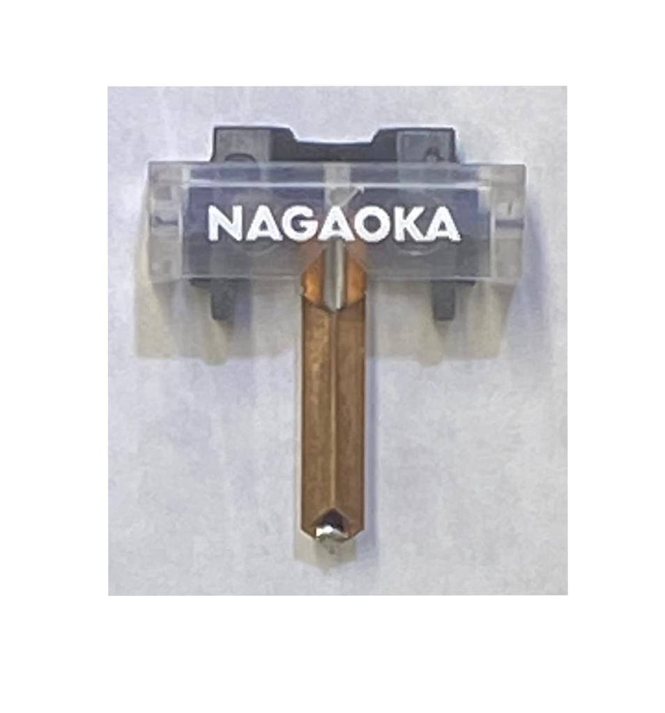 NAGAOKA Replacement Stylus DJ-44G for Shure M44G M44-7 Record Cartridges