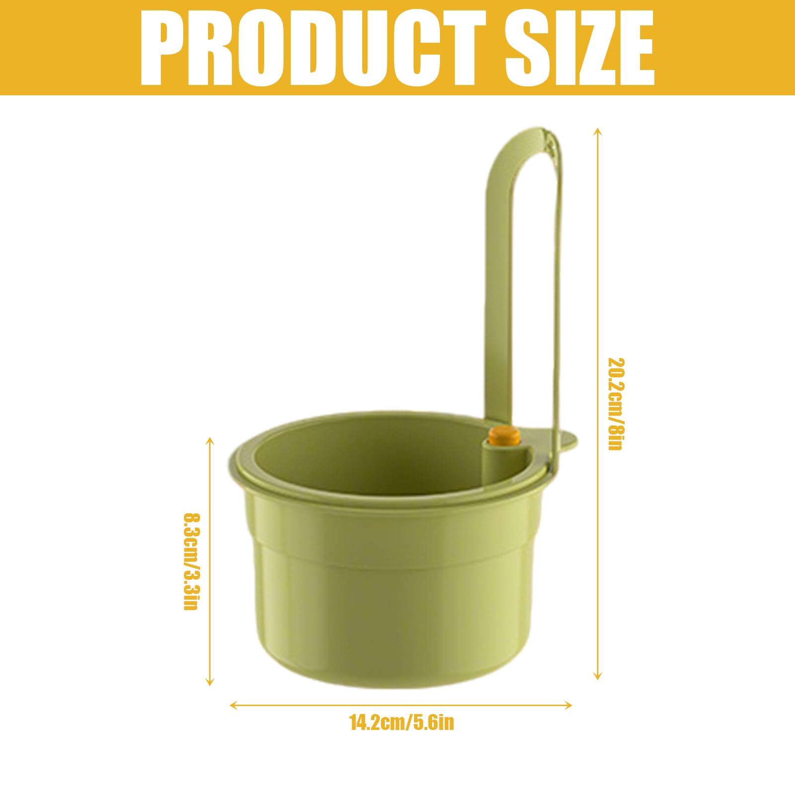 Sink Strainer Snap Button Sink Strainer Tap Hanging Removable Silicone Sink Strainer for Washing/Organiser in Kitchen зелёный