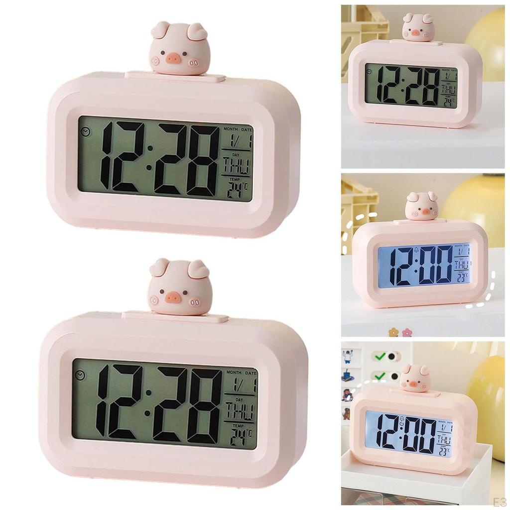 Alarm Clock for Desk with LED Display And Snooze Function Kids