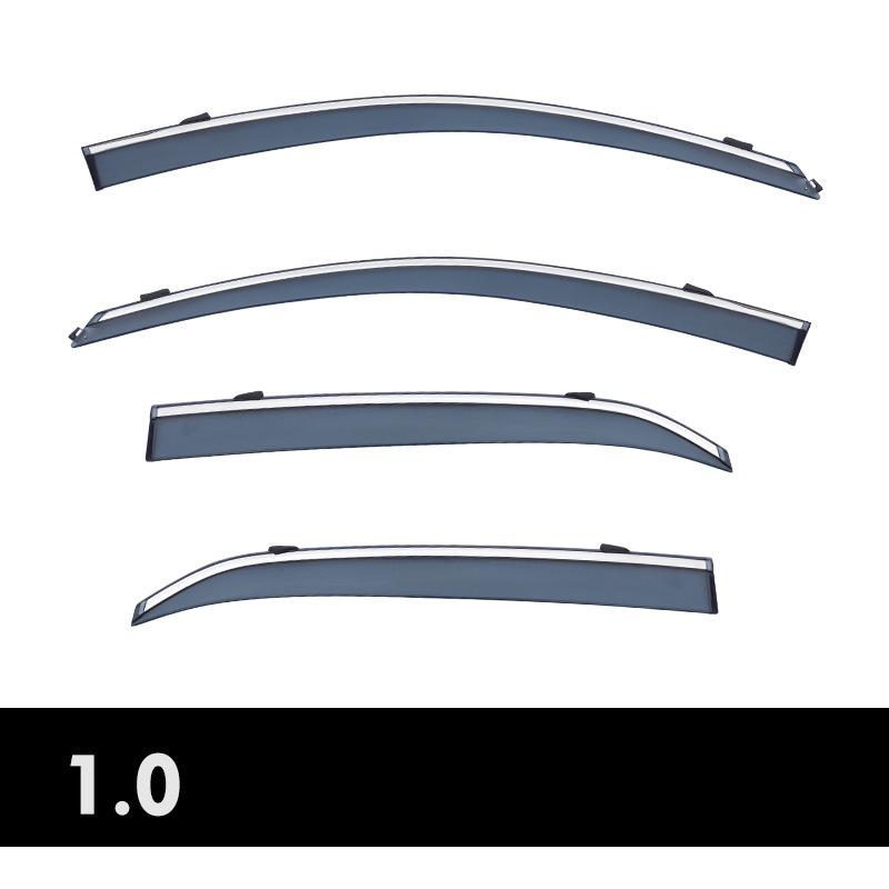 

For HONDA MARK REZI 2005 2006 2007 2008 2009 Accessories Window Visors Weathershields Wind Rain Guard Chrome Shelters