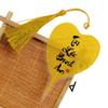 5Pcs DIY Bodhi Leaf Vein Bookmark Handmade Bookmark Pendant Vintage Southeast Asian Bookmark  Home