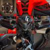 For Tracer 9 Red 2025 Motorcycle Accessories 3D Epoxy Sticker Protection Tank Pad Kit