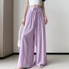 Wide-leg Pants Women's Summer Thin New Autumn and Winter High-waisted Casual Floor Pants