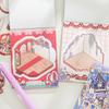 24Pcs/Bag Zoo Small Class Meow Wow Wonderland Series Scenery Sticker Book Three-Dimensional Scene Miniature Sticker Handbook Diy