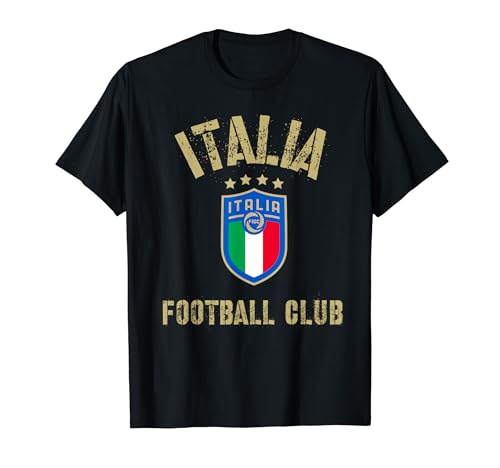 Italia Football Italian Soccer Novelty T-Shirt