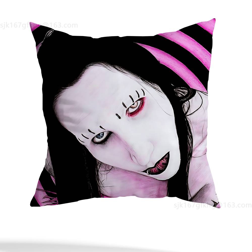 M-Marilyn Manson povlak na polštář obývací pokoj potah na polštář pohovky ložnice potah na polštář postele domácí dekorace