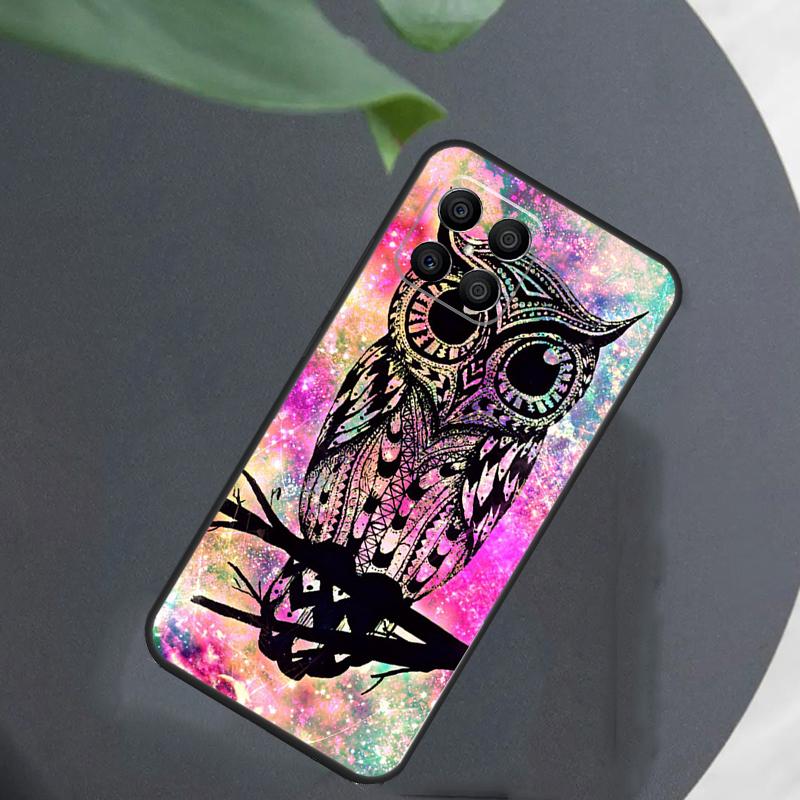 Mandala Owl For Honor Magic 5 6 7 8 Pro Case For Honor 400 200 50 70 Lite X8c X8b X9a X9b X9c X9d Win RT