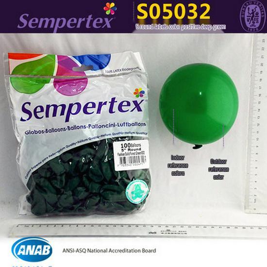 Sempertex Wedding Supplies: 5-Inch Thickened Round Balloons, Standard Colors