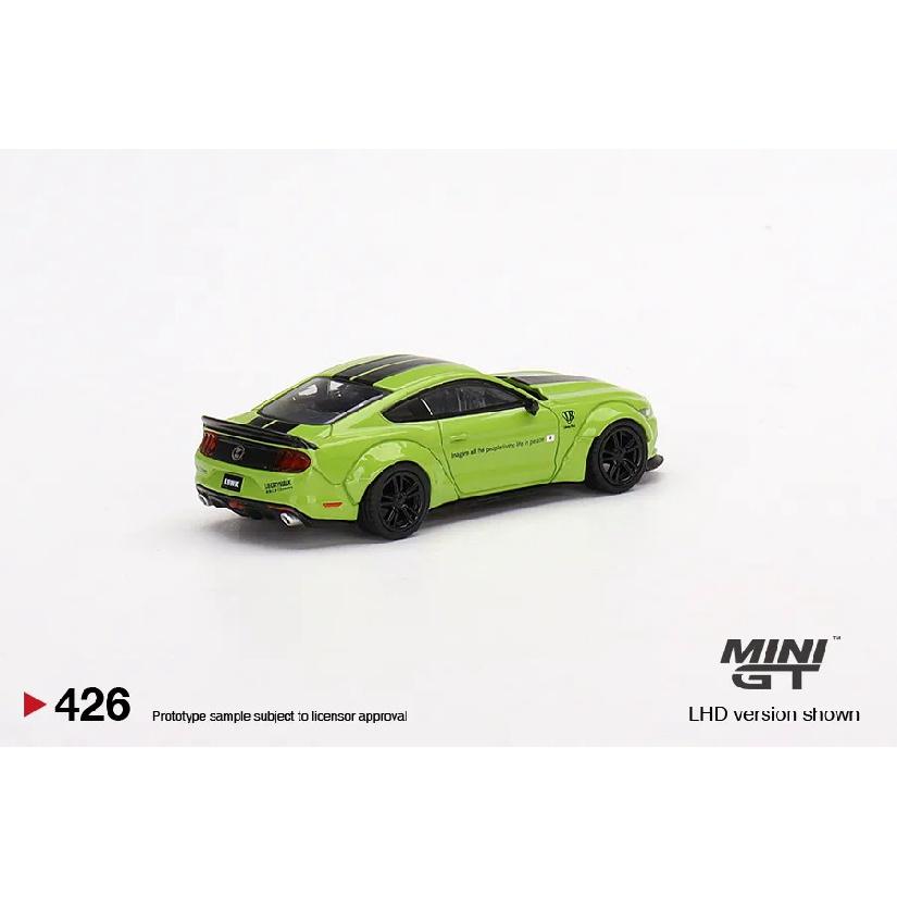 

МИНИГТ 1:Грейфер Ford Mustang Lime 64 LB-WORKS MGT00426-CH