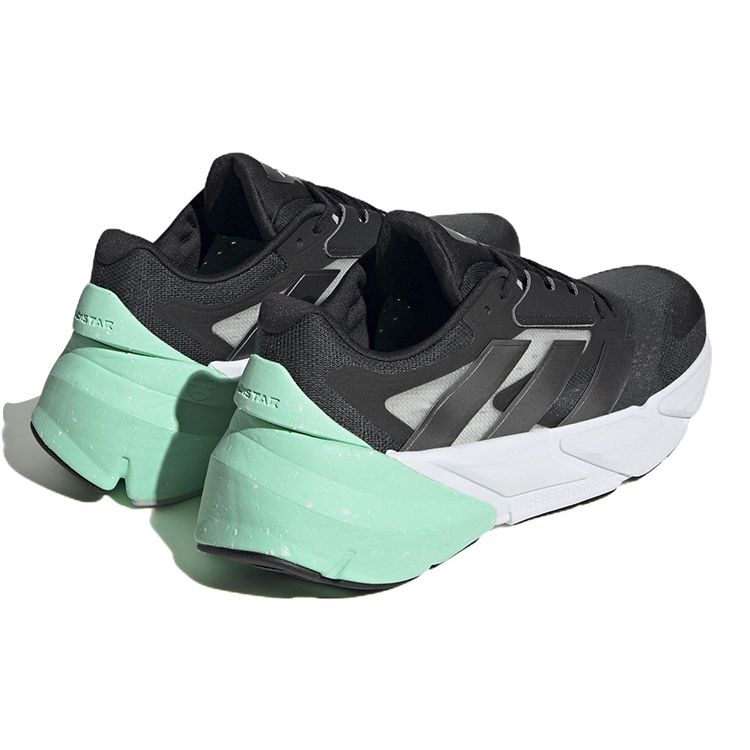 Adidas Adistar 2.0 Comfortable Trendy Fabric Durable Lightweight Low-Top Running Shoes Men Sneakers Black GW1961