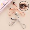 Steel Rose Gold Portion Tweezers Lash Curling Clip Lash Extension Applicator Eyelash Curler