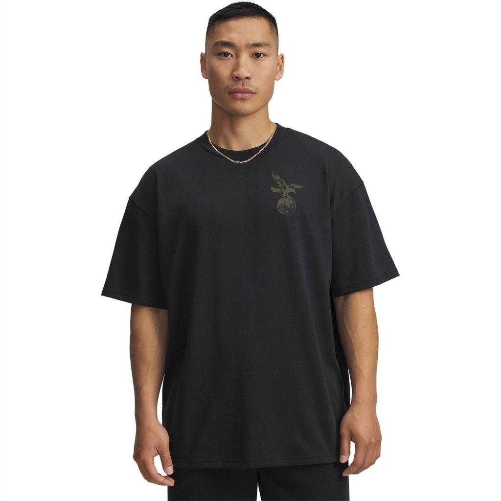 Under Armour Mens Project Rock Graphic Print T-Shirt