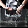 Pantaloni scurți din mătase de gheață cu uscare rapidă respirabili pentru bărbați, de vară, subțiri, mari, sport, alergare, absorbție transpirație, higroscopici, de plajă, casual, largi, capri