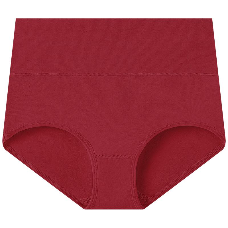 Pure Cotton Women Panties P lus Size Briefs High Waist Underwear Ladies Comfy Underpants