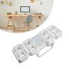 3D LED Wall Clock Large Digital Wall Clock With Remote Control Alarm Clock Time/Date/Temp Display Wall&Table Clock Modern Design