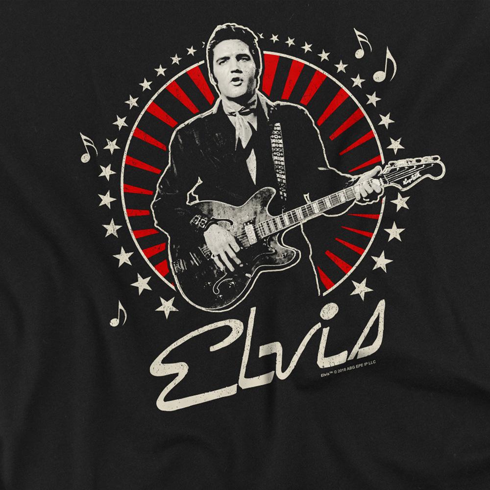 Elvis Presley Unisex Adult Stars T-Shirt