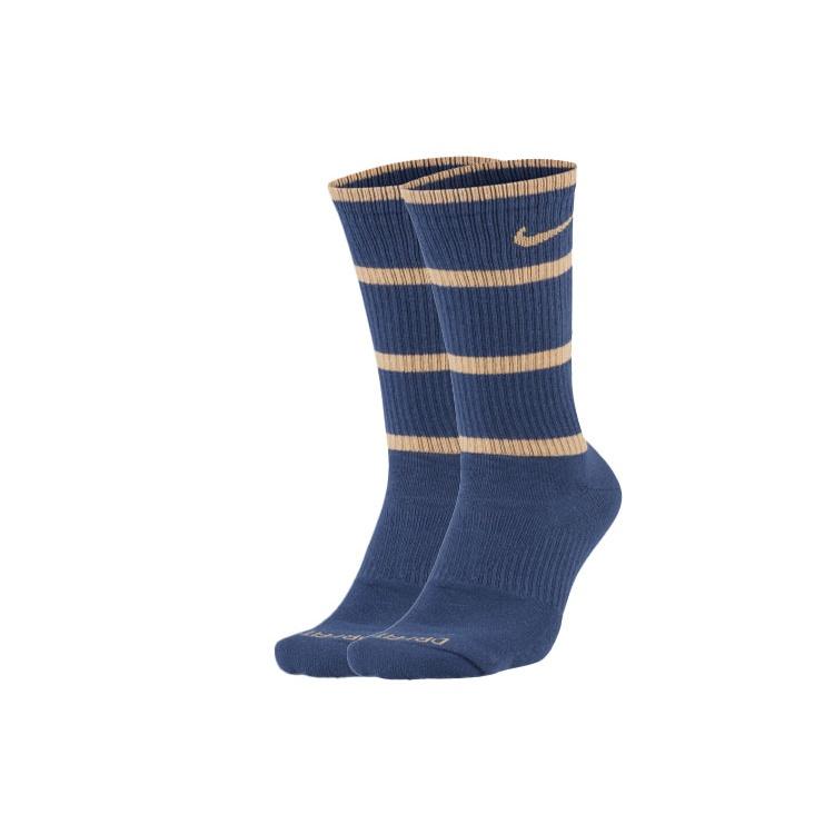 Nike Unisex Everyday Plus Cushioned Logo Socks 2 Packs Blue Dark blue DC3534-469 L