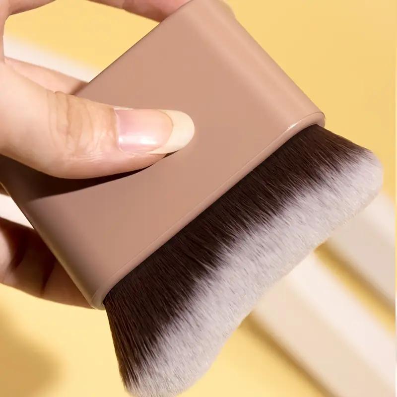 1PCS Multifunctional Wave Base Makeup Brush Body Brush Soft Hair Foundation Brush Large Flat Brush Blush Brush Beauty Tool