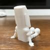 3D Printed Statue Easter Island Ornament With Movable Joints Collectible Figurine Home Desk Decor Party Gift