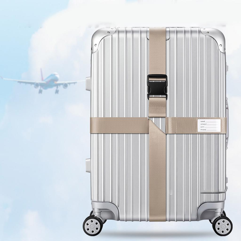 Cintas de Embalagem Cruzadas Ajustáveis para Bagagem com Fechadura de Senha Mantêm Seus Pertences Seguros e Organizados