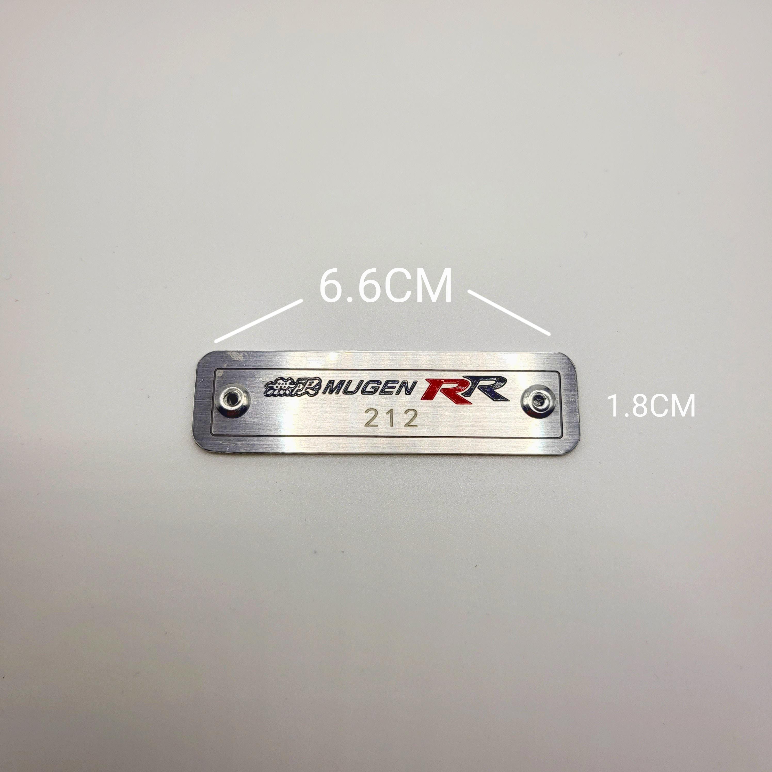 TYPER Badge For Honda 8TH Gen Civic TYPER/MUGEN Aluminum Nameplate/FD2 TYPER Sill Badge MUGEN