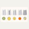 Detachable Hand-Crank Vegetable Slicer Manual Rotary Cheese Grater Potato Shredder  Food Processing