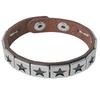 DIEZI Vintage Punk Star PU Leather Bracelet Gothic Cosplay Wrap Bracelet For Women Men Harajuku Bracelet Bangle Gift Jewelry