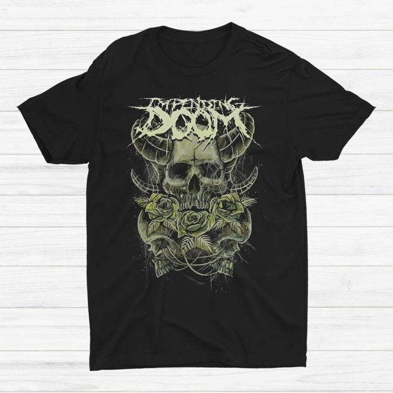 Impending Doom Band Black Full Size Shirt PP1705 M