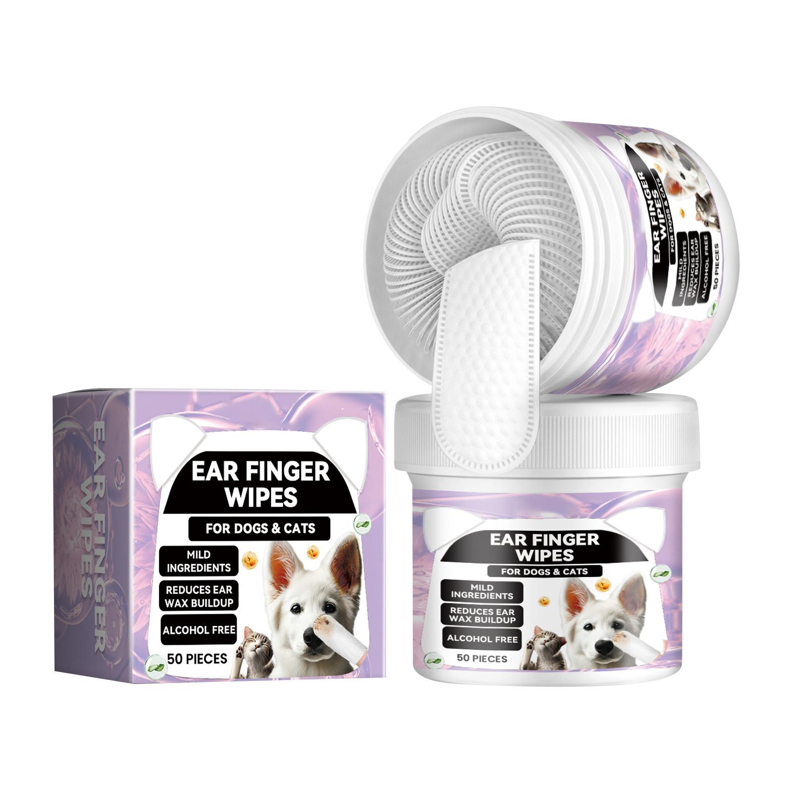 

Салфетки для чистки ушей домашних животных Салфетки для пальцев Салфетки для ухода за кошками и собаками 10 мл