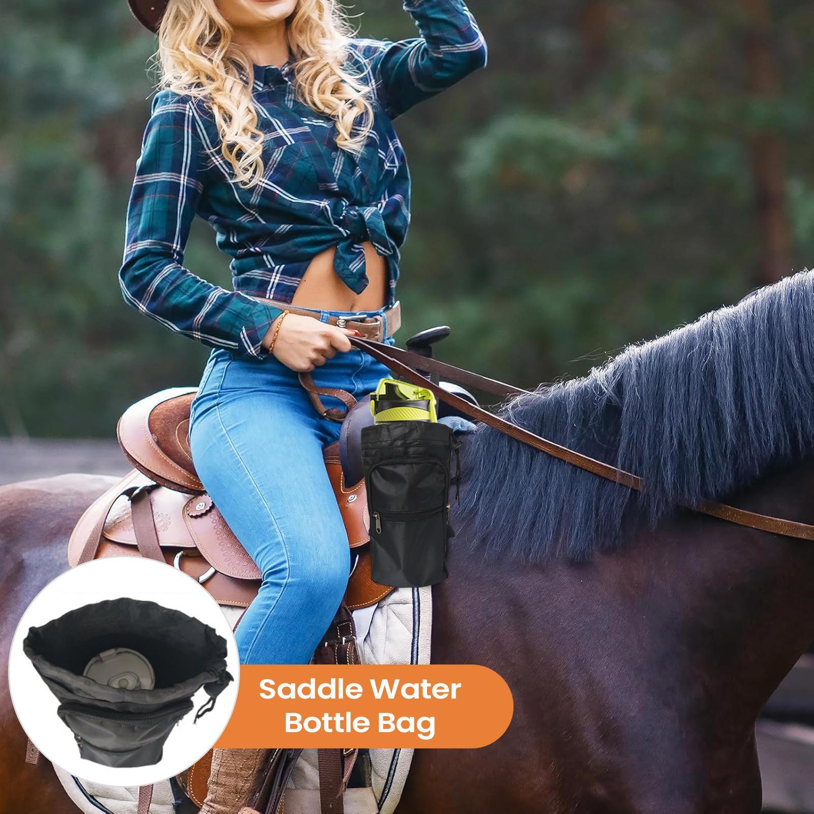 

Horse Saddle Drink Holder Waterproof Multi Pocket Farm Supplies Horse Riding Bag For Exercise Training Beach Mountain Sports China Mainland