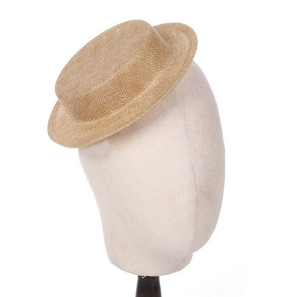 Vintage Women Percher Hat Classic Opera Headwear Base Stylish Pillbox Hat  1920s Parties