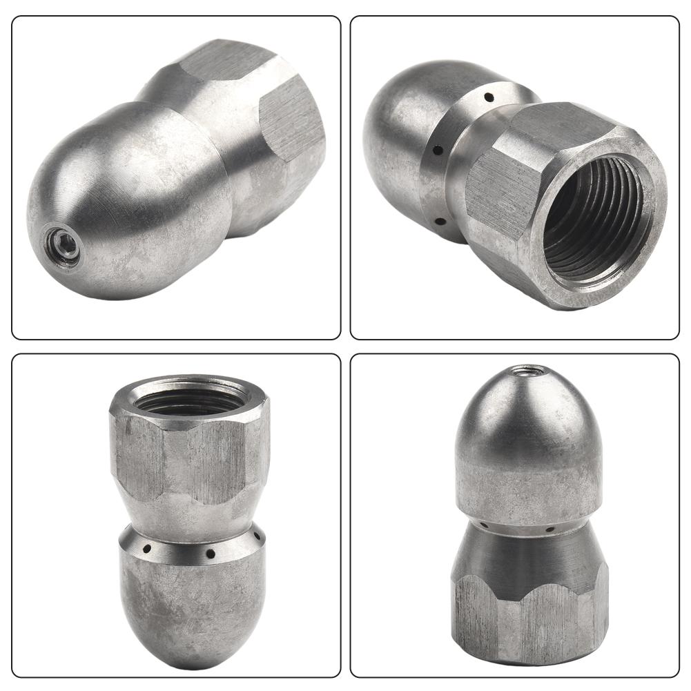 

Brand New High Quality Nozzle Pressure Washer Accessories Stainless Steel Heavy Dut High Pressure Replacement Sliver A