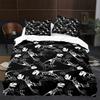 Cartoon Dinosaur Duvet Cover King Queen Size Jurassic World Theme Bedding Set For Kids Boys Ancient Animal Polyester Quilt Cover