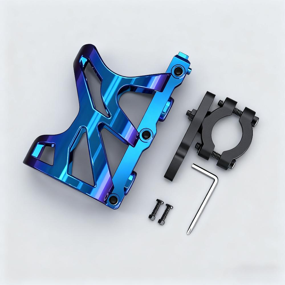 

Motorcycle Bike Modification Accessories Motorcycle Cup HolderMotorcycle Universal Drink Holder Bike Water Cup Bottle Holder синий