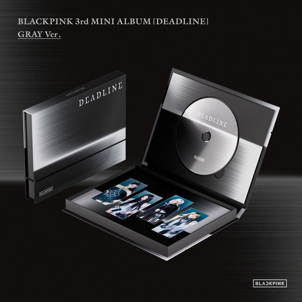 [En Stock] Blackpink 3ème Mini Album [Deadline] Version Grise