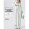 High-Waisted Slimming White Jeans for Women - 2024 Autumn/Winter Edition